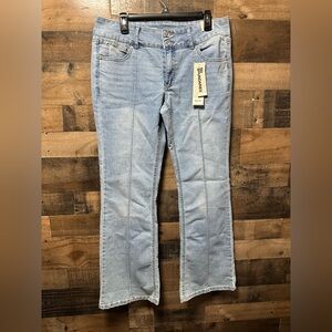 No Boundaries Bootcut Jeans Womens Size 12 Light Wash Denim NWT 34x32 2A